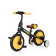 Chipolino Max Bike bicikli segédkerékkel - Yellow