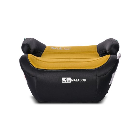 Lorelli Matador autós ülésmagasító Isofix 125-150cm - Lemon Curry