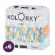 Kolorky Day Ecsetes öko pelenka, S, 3-6 kg, HAVI PELENKACSOMAG 150 db