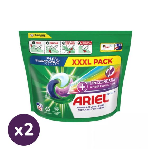 INGYENES SZÁLLÍTÁS - Ariel All-in-1 PODS mosókapszula (2x52 db)