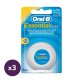 Oral-B essentialfloss fogselyem (3x50 m)