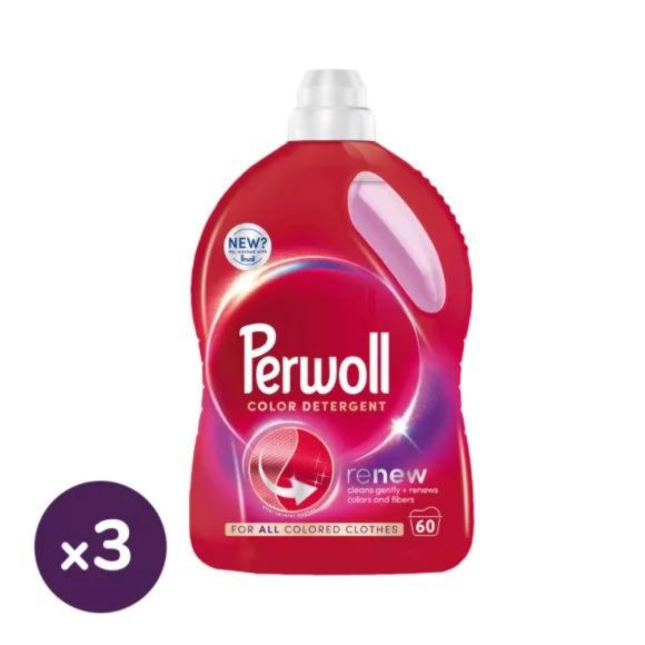 Perwoll Color finommosószer 3x3 liter (180 mosás)