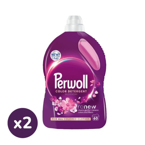 Perwoll Blossom finommosószer 2x3 liter (120 mosás)