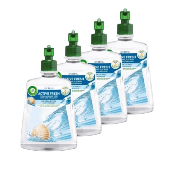 Air Wick Active Fresh utántöltő - Tengeri szellő (4 db)