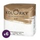 Kolorky Deluxe Velvet Pants öko bugyipelenka, L, 8-13 kg, HAVI PELENKACSOMAG 114 db