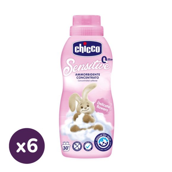 Chicco Sensitive öblítő koncentrátum virág illattal (6x750 ml)