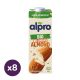 Alpro Bio cukormentes mandulaital (8x1 liter)