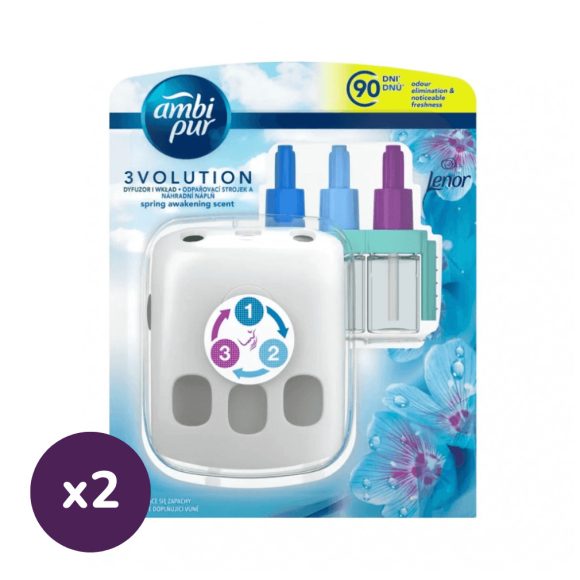 Ambi Pur Lenor Spring Awakening 3volution elektromos légfrissítő (2x20 ml)