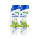 Head & Shoulders Apple Fresh 2az1-ben korpásodás elleni sampon (2x330 ml)