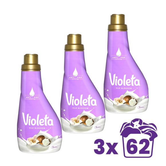 Violeta öblítő koncentrátum mikrokapszulákkal - silk blossom (3x1550 ml)