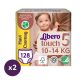 
INGYENES SZÁLLÍTÁS - Libero Touch 5 bugyipelenka, 10-14 kg, HAVI PELENKACSOMAG 256 db