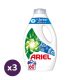 INGYENES SZÁLLÍTÁS - Ariel Turbo Clean Touch of Lenor Fresh Air folyékony mosószer 3x3 liter (180 mosás)