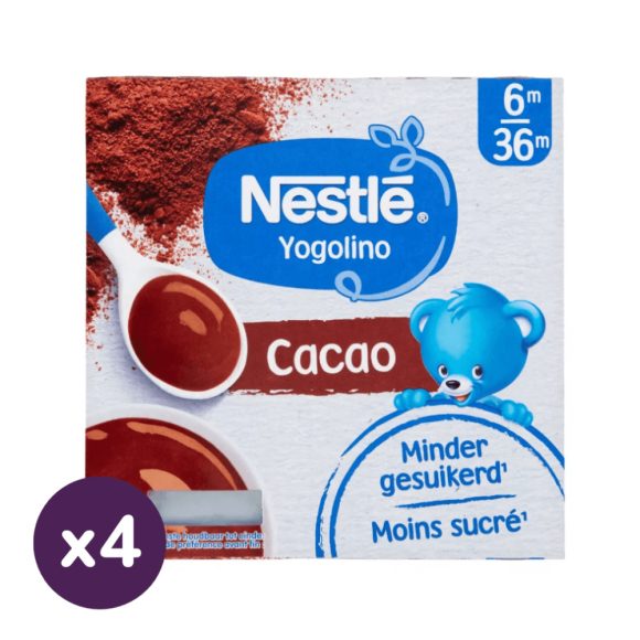 Nestlé Yogolino kakaós babapuding 6 hó+ (4x400 g)