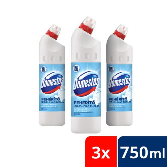 Domestos fehérítő (3x750 ml)