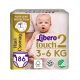 Libero Touch 2 pelenka, 3-6 kg, HAVI PELENKACSOMAG 186 db