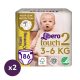 Libero Touch 2 pelenka, 3-6 kg, HAVI PELENKACSOMAG 372 db