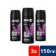 AXE deo Excite (3x150 ml)