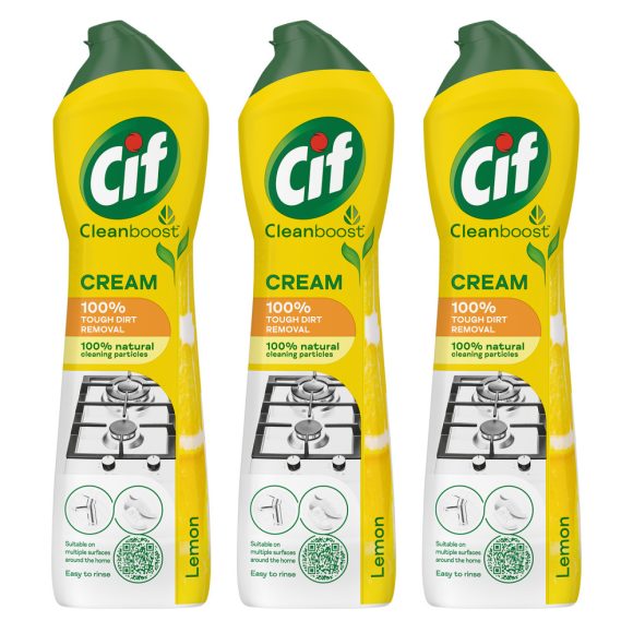 Cif Lemon súrolókrém (3x500 ml)