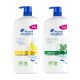 Head & Shoulders pumpás sampon csomag (Citrus Fresh + Menthol fresh)