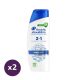 Head & Shoulders Classic Clean 2az1-ben korpásodás elleni sampon (2x330 ml)