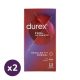 Durex Feel Intimate óvszer (2x12 db)