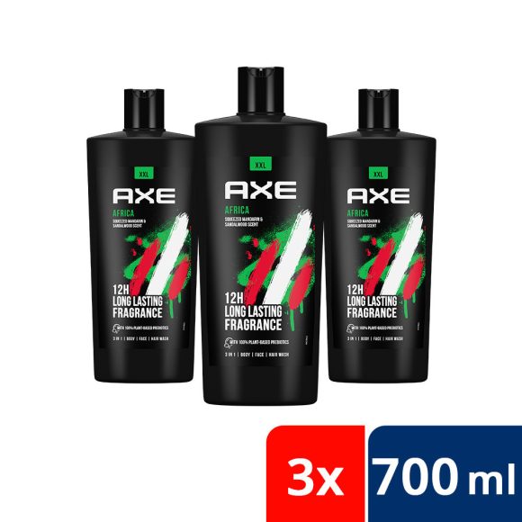 AXE tusfürdő Africa (3x700 ml)