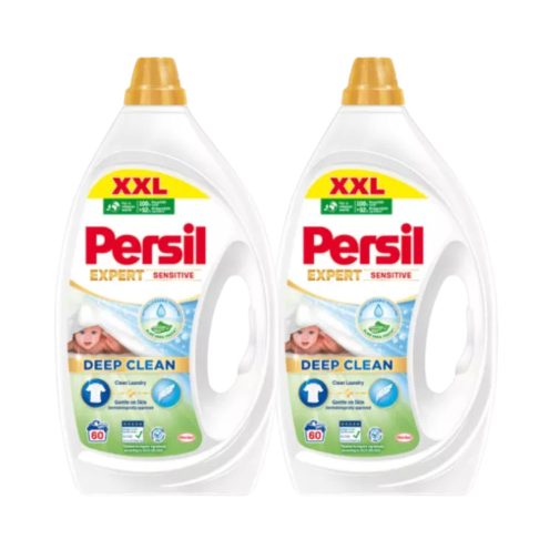 INGYENES SZÁLLÍTÁS - Persil Expert Sensitive folyékony mosószer 2x2700 ml (120 mosás)