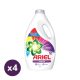 Ariel Folyékony mosószer, Color Cool Clean 4x2,4 liter (192 mosás)