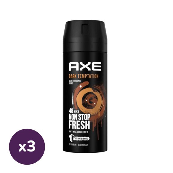 Axe Dark Temptation dezodor (3x150 ml)