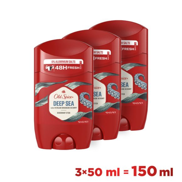 Old Spice Dezodor stift Deep Sea 3x50 ml