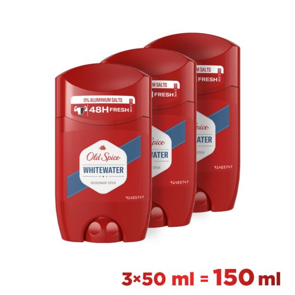 Old Spice Dezodor stift Whitewater 3x50 ml