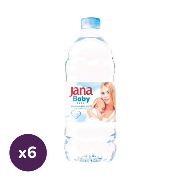 Jana Baby ásványvíz, (6X1L)