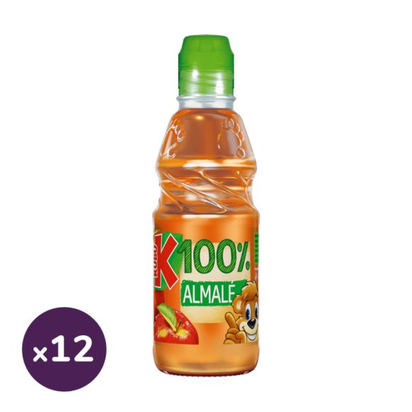 Kubu GO 100% Alma gyümölcsital (12x300 ml)