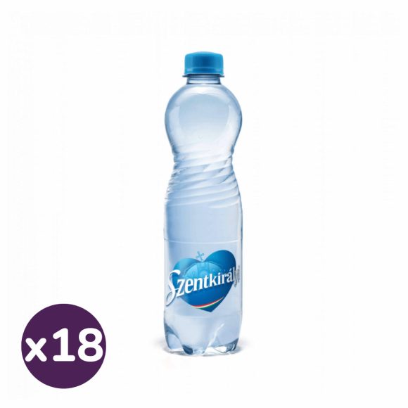 Szentkirályi szénsavas ásványvíz (18x500 ml)