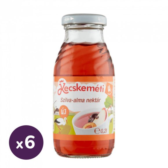 Kecskeméti szilva-alma gyümölcsital, 4 hó+ (200 ml)