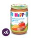 Hipp BIO paradicsomos tészta borjúhússal, 12 hó+ (6x220 g)