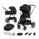 KINDERKRAFT SELECT Kombinált babakocsi Nea 2in1 Midnight Black, Premium