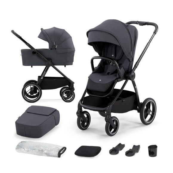 KINDERKRAFT SELECT Kombinált babakocsi  Nea 2in1 Deep Grey, Premium