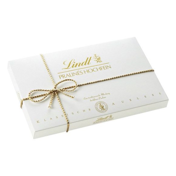 Csokoládé LINDT Hochfein Pralinés vegyesdesszert 200g