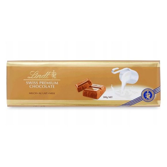 Csokoládé LINDT Gold Milk tejcsokoládé 300g