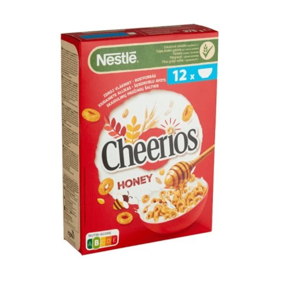 Cheerios mézes, ropogós gabonakarika (375 g)