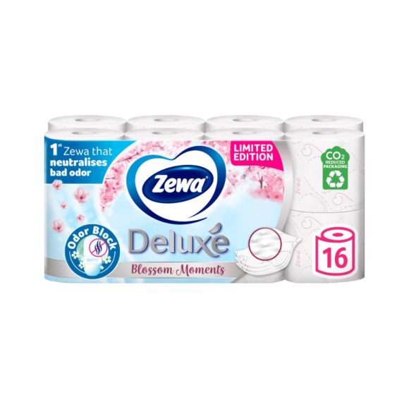 Zewa Deluxe Blossom Moments toalettpapír 3 rétegű (16 tekercs)