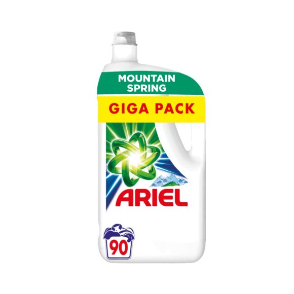 Ariel Mountain Spring Clean & Fresh folyékony mosószer 4,5 liter (90 mosás)