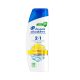 Head & Shoulders Citrus Fresh 2az1-ben korpásodás elleni sampon zsíros hajra (330 ml)