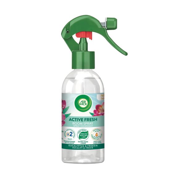 Air Wick Active Fresh légfrissítő spray, Eukaliptusz & frézia (237 ml)