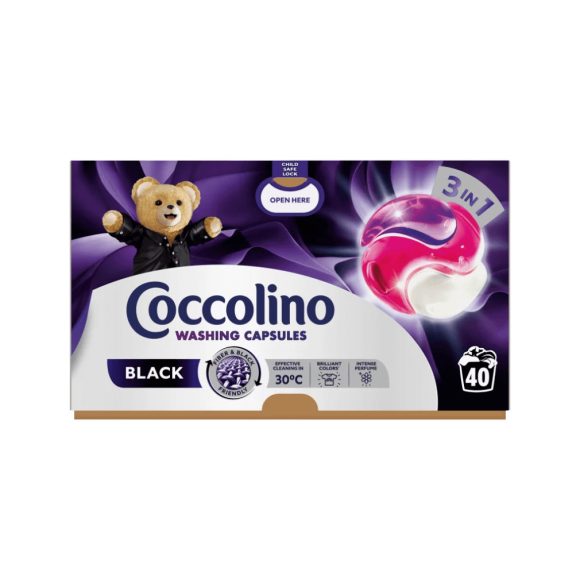 Coccolino Care Black 3in1 gél kapszula (40 db)