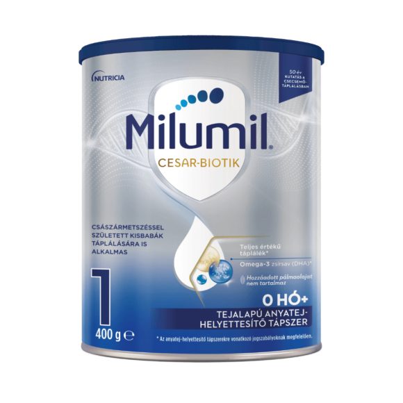 Milumil CESAR-BIOTIK 1 anyatej-helyettesítő tápszer 0hó+ (400g)