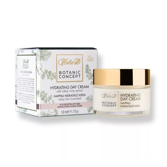 Helia-D Botanic concept nappali hidratáló krém tokaji bor kivonattal száraz / extra száraz bőrre (50 ml)