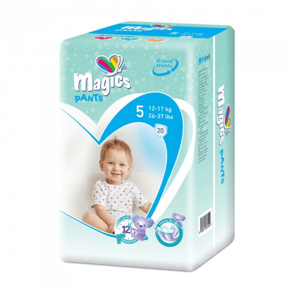 Magics Pants bugyipelenka 5, 12-17 kg, 20 db