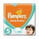 Pampers Sleep & Play pelenka, Junior 5, 11-16 kg, HAVI PELENKACSOMAG 168 db